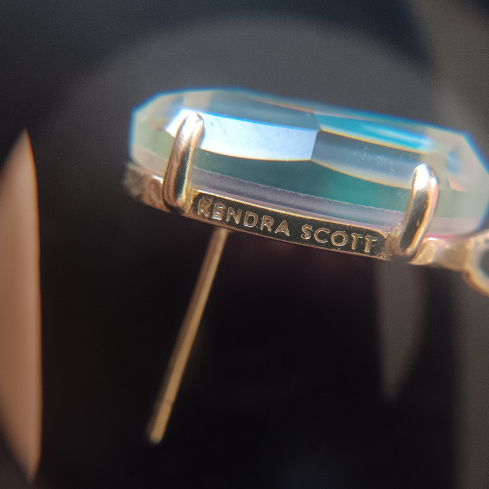 Kendra Scott Jasper Pastel Mix Fringe Drop Earrings Retro Multicolor - Picture 7 of 8